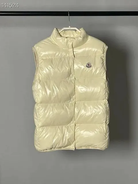 Moncler Puffer Vest Glossy Nylon