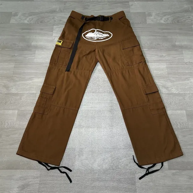 Corteiz Cargo Pants Ship Logo