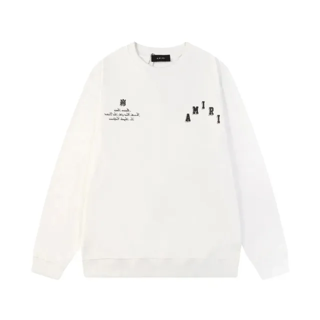 Amiri Crewneck Sweatshirt Embroidered Logo