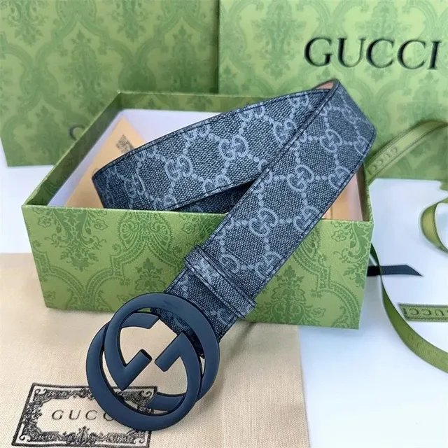 Gucci Horsebit 1955 Belt GG Supreme Canvas