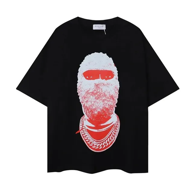 Drake Graphic T-Shirt Balaclava Print