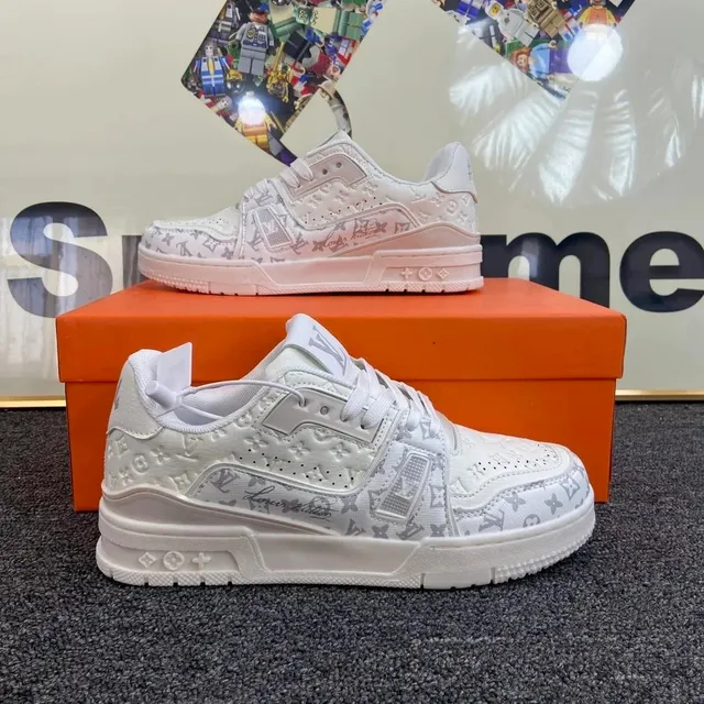 Louis Vuitton LV Trainer Monogram Embossed