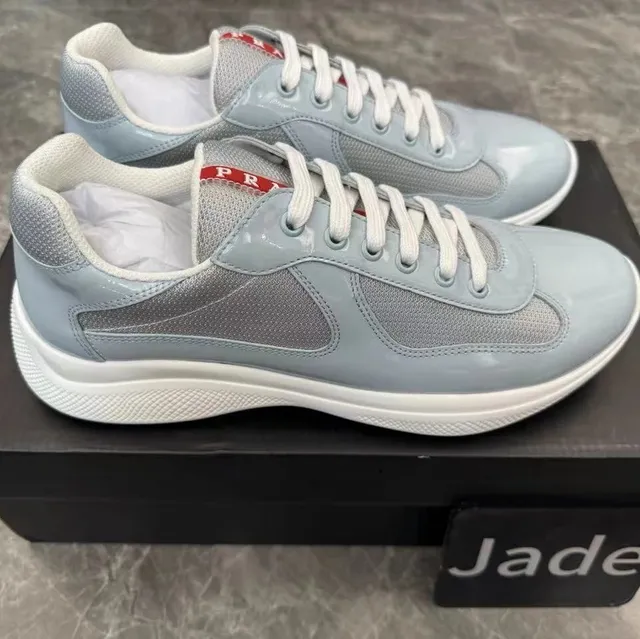 Prada Linea Rossa Sneaker Light Blue Patent