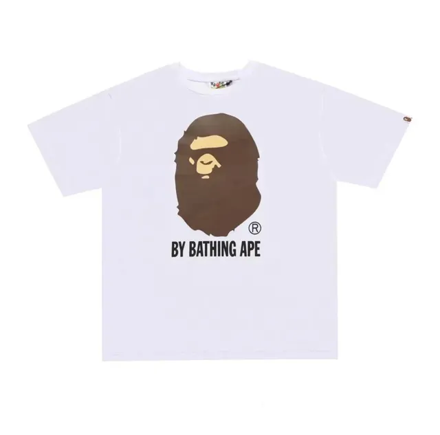 BAPE Ape Head Tee Brown Ape Face