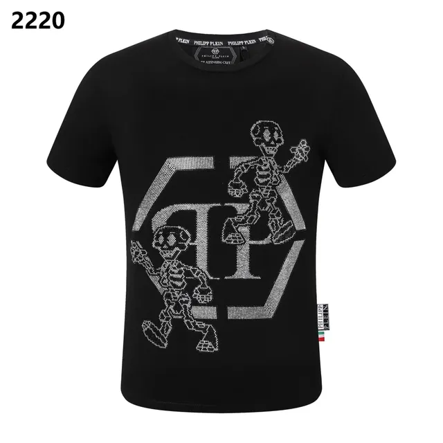 Philipp Plein T-Shirt Crystal Skull Logo