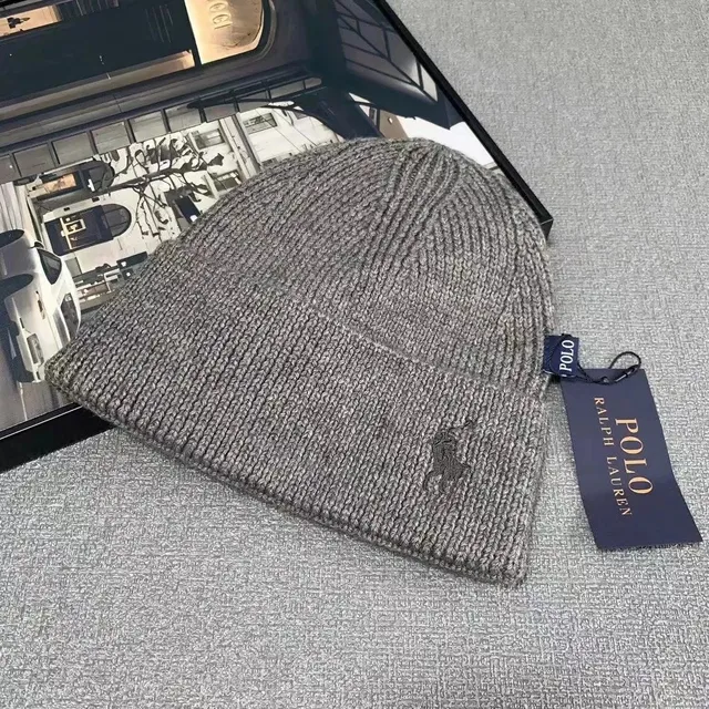 Polo Ralph Lauren Knit Beanie Ribbed with Pony Logo