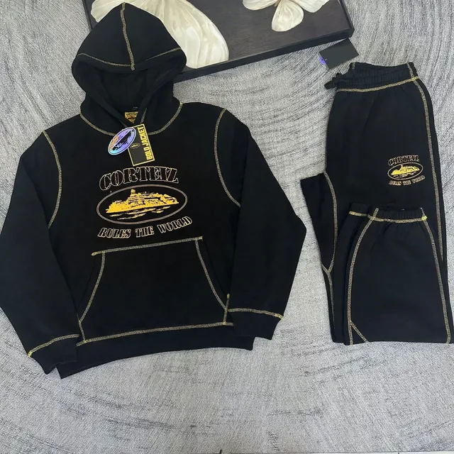 Corteiz Hoodie and Joggers Set Rules The World