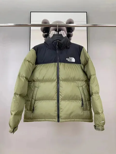 The North Face Nuptse Jacket Olive Green/Black