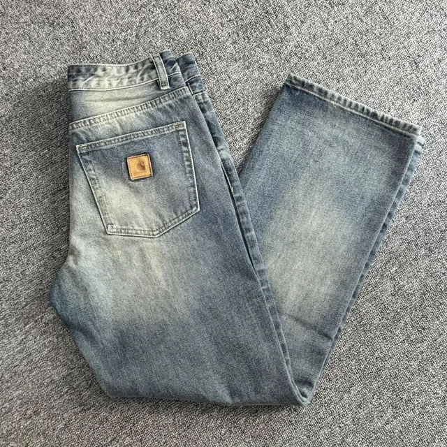 Carhartt Double Knee Jeans Washed Indigo