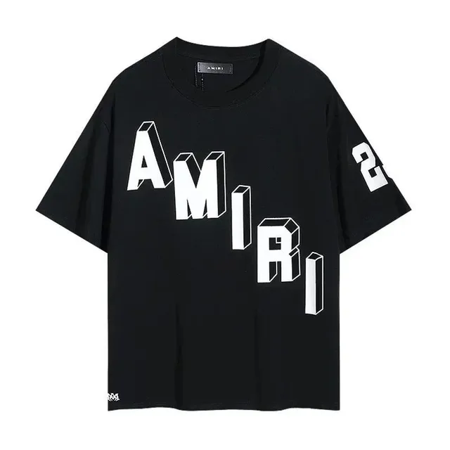 Amiri Graphic Tee 3D Logo Print