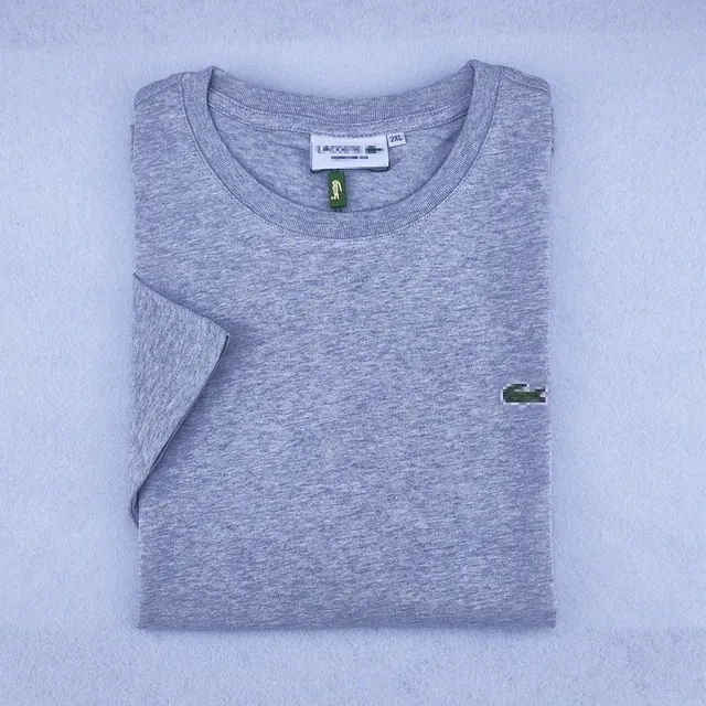 Lacoste Classic Pique Tee Heather Grey