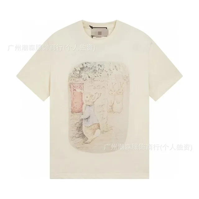 Gucci Graphic T-Shirt Peter Rabbit Print