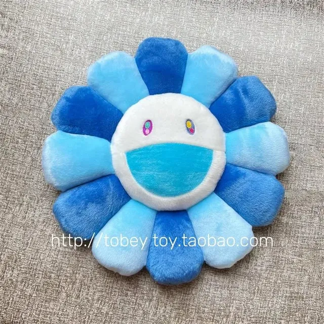 蓝色白脸太阳花