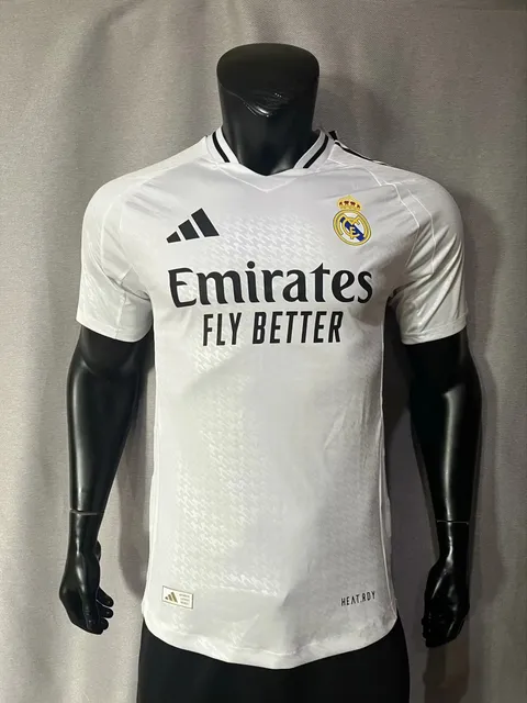 Adidas Real Madrid Home Jersey Emirates Fly Better