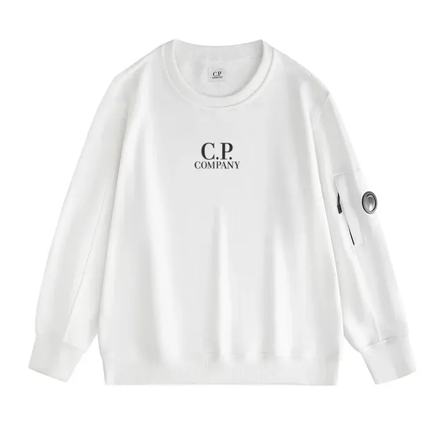 C.P. Company Crewneck Sweatshirt Logo Patch