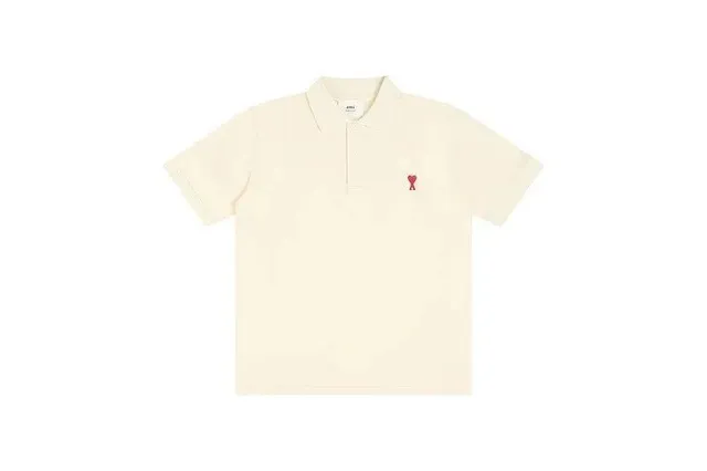 AMI Paris Polo Shirt Heart Logo