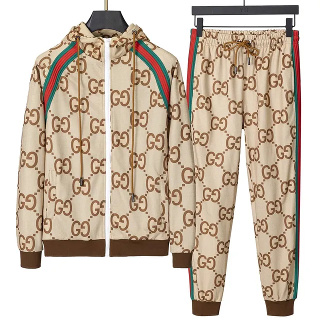 Gucci GG Logo Tracksuit Web Stripe