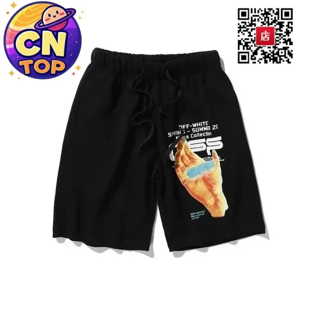 Off-White Printed Shorts Spring Summer 20 Kids Collection