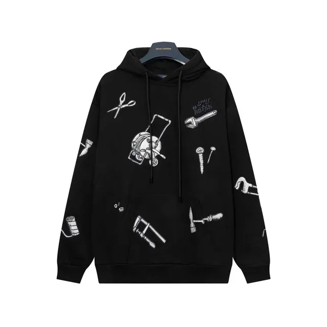 Louis Vuitton Hoodie Tool Print