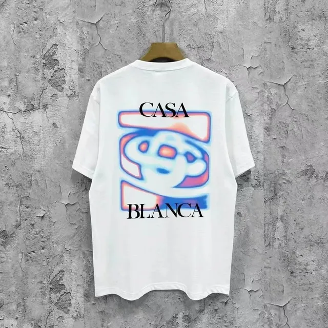 Casablanca Graphic Tee Casa Blanca Logo Print
