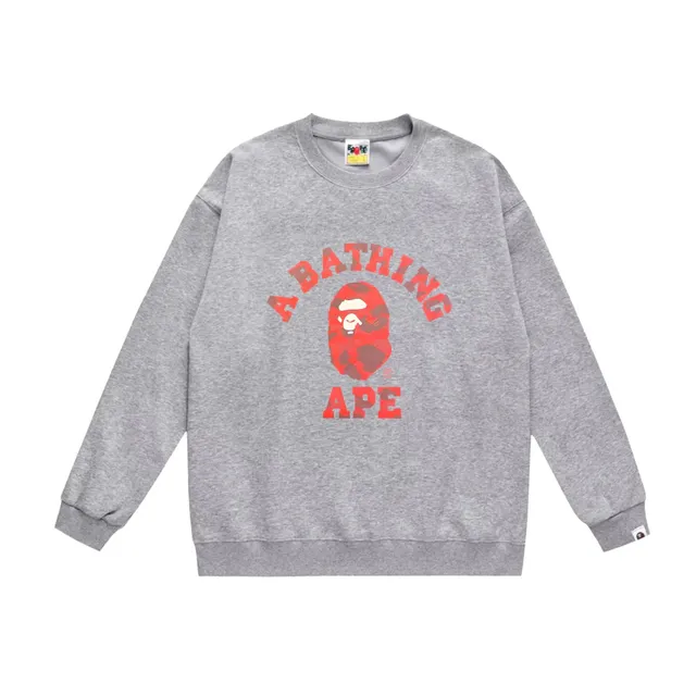 BAPE Crewneck Sweatshirt A Bathing Ape Logo