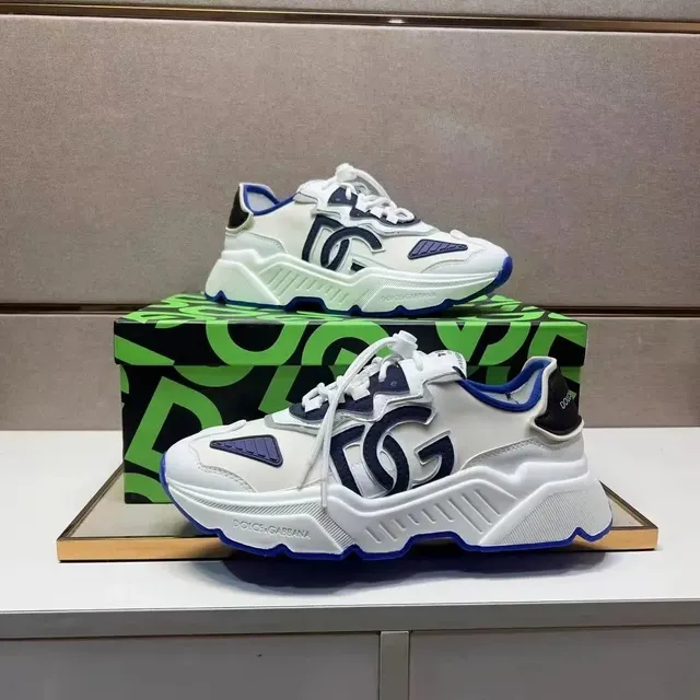 Dolce & Gabbana DG Sneaker White Navy Blue