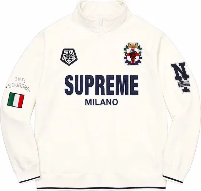 Half-Zip Sweatshirt Supreme AC Milan