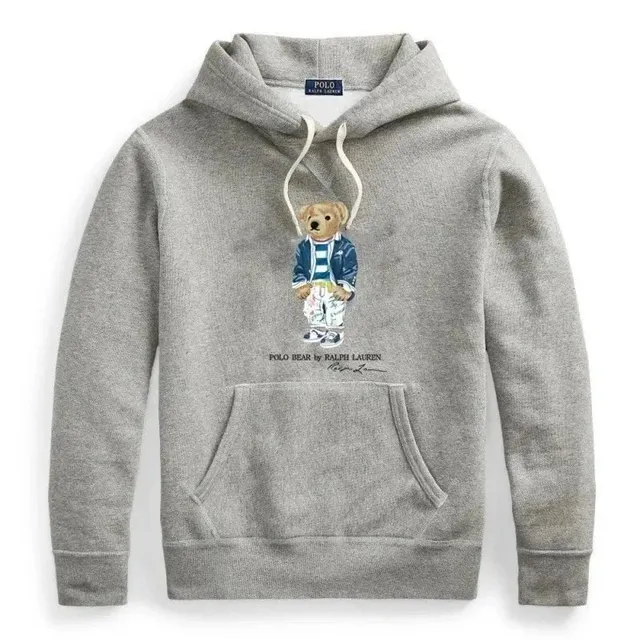 Polo Ralph Lauren Polo Bear Hoodie Heather Grey