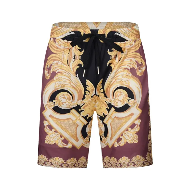 Versace Baroque Print Shorts Medusa Baroque