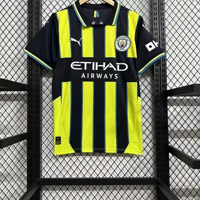 Adidas Manchester City Home Jersey 2023/24 Striped