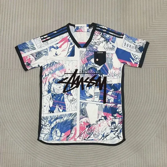 Stüssy × Adidas Manga Jersey Dragon Ball Z Print