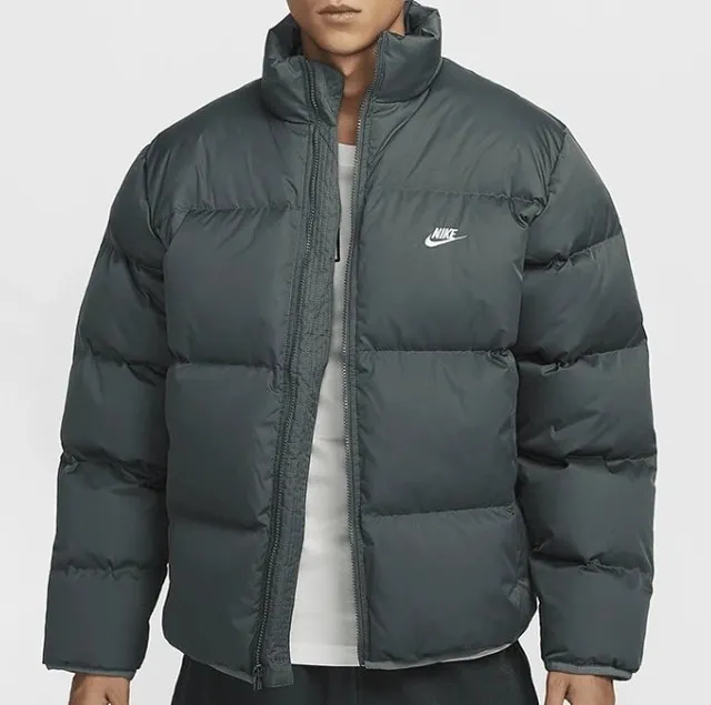 Nike Puffer Jacket Olive Grey