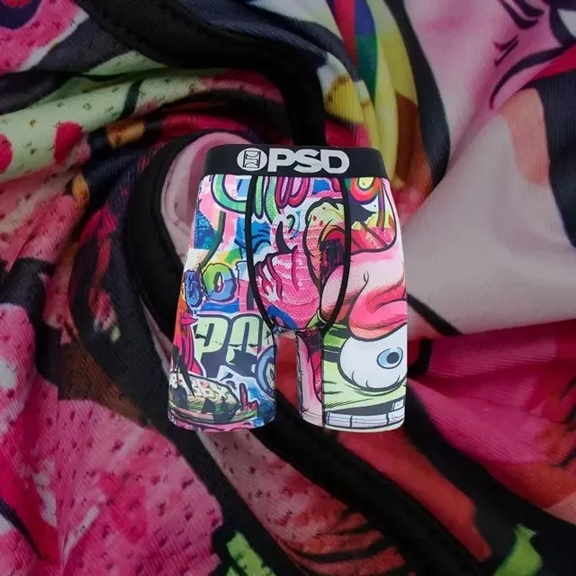 PSD Boxer Brief Graffiti Print