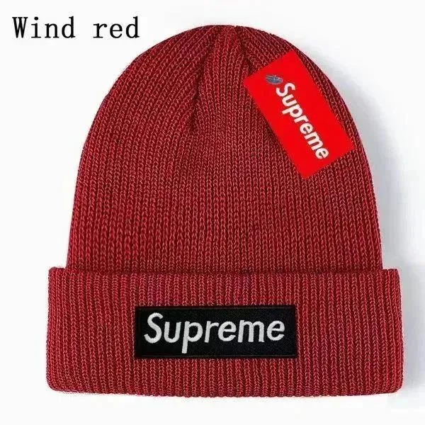 Supreme Box Logo Beanie Wind Red