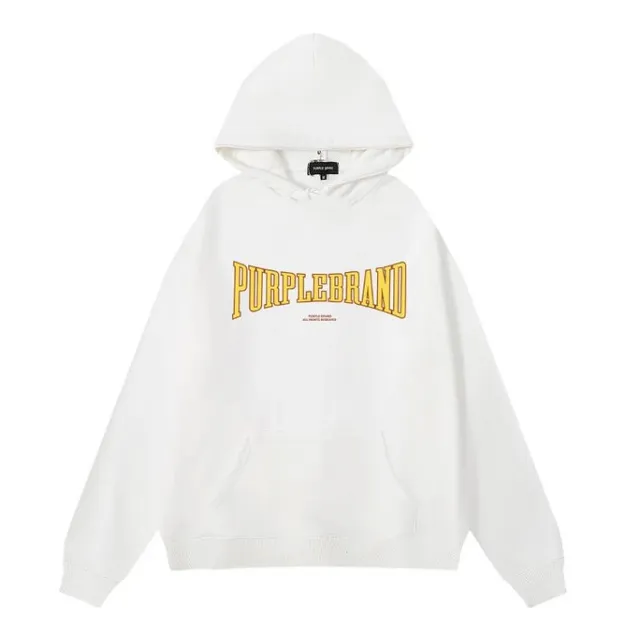 Hoodie Purple Brand Arch Logo