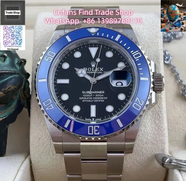 Rolex Submariner Blue Bezel