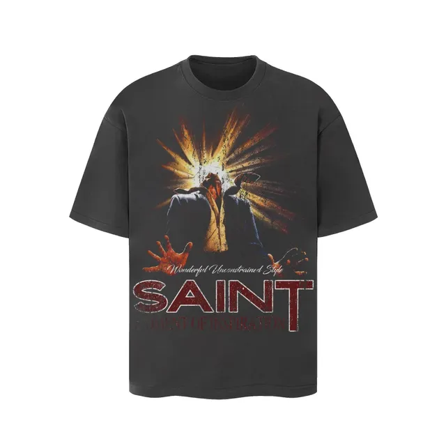 Saint Laurent Graphic T-Shirt Saint Moment of Inspiration