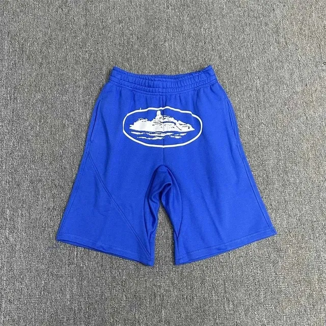 Corteiz Athletic Shorts Island Graphic