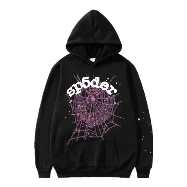 Sp5der Hoodie Spider Web Graphic