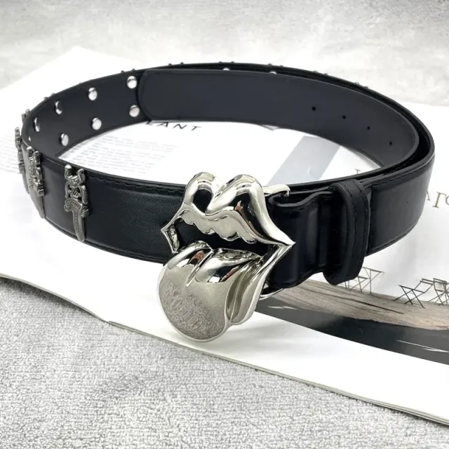 [12 holy swords - thickened big tongue] crow ch holy sword heart belt