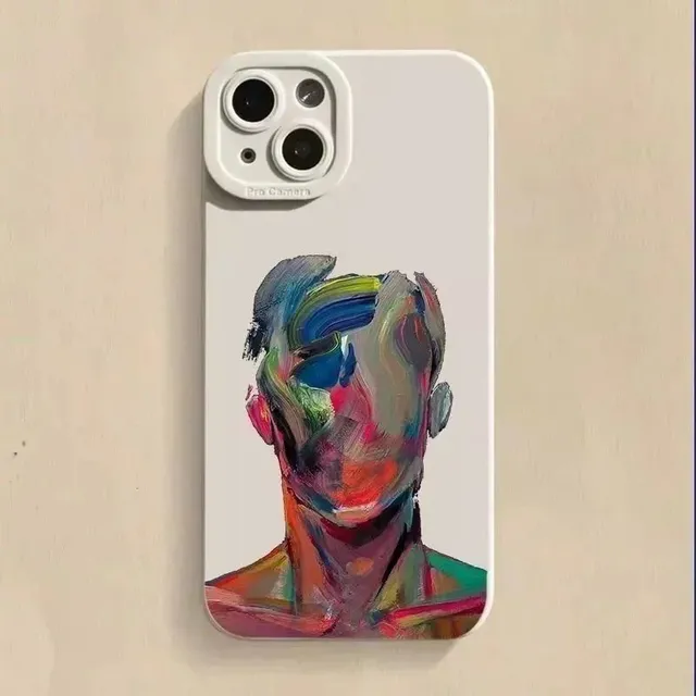 Phone Case Abstract Portrait Print