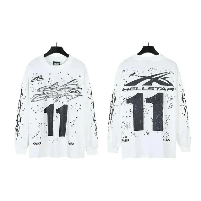 Hellstar Long Sleeve Tee Number 11 Graphic