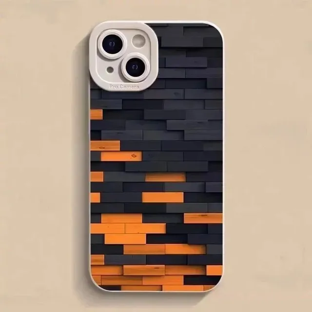 Apple Phone Case Brick Pattern