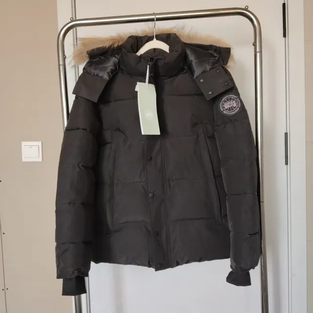 Canada Goose Puffer Jacket With Fur Trim Hood
