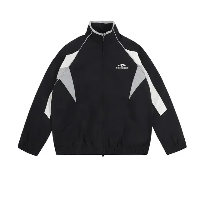 Balenciaga Track Jacket Contrast Panel