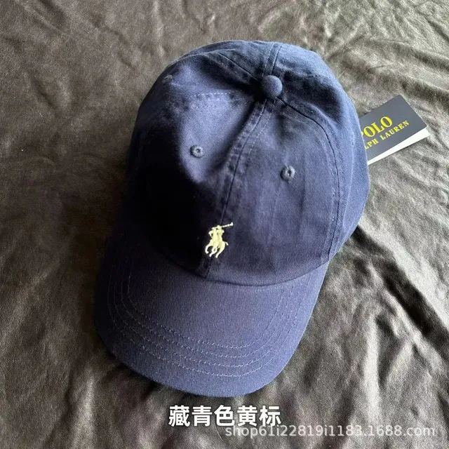 Polo Ralph Lauren Polo Cap Navy with Yellow Pony