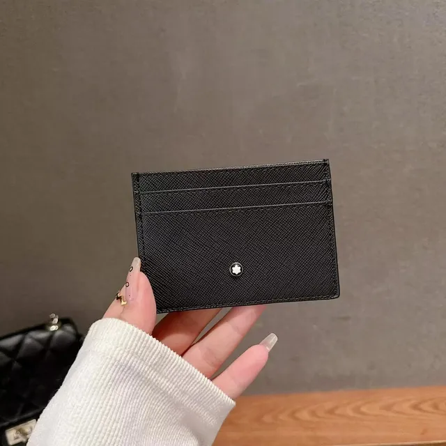 Montblanc Card Holder Saffiano Leather