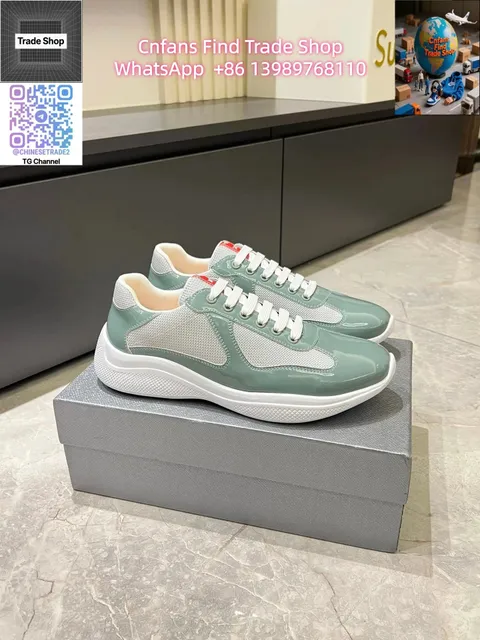 Prada Linea Rossa Mint Green