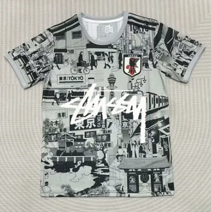 Stüssy × Japan National Team Graphic Tee Tokyo City Print
