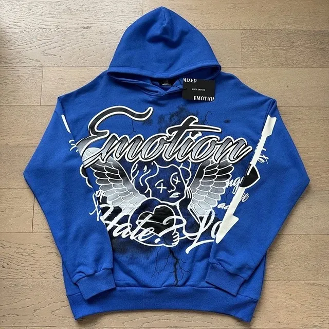 Mixed Emotion Hoodie Emotion Angel Graphic